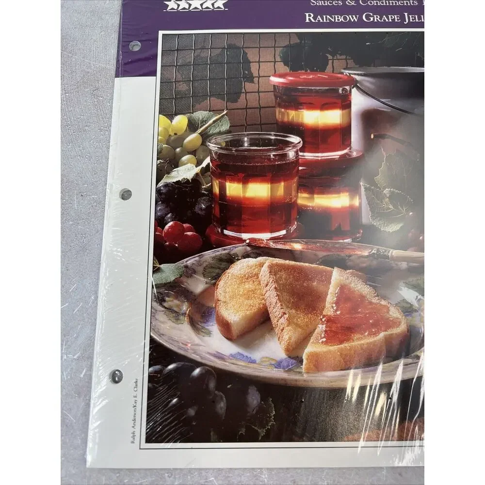 Vintage Southern‎ Living Five Star Recipe Inserts Sauces & Condiments In Wrapper